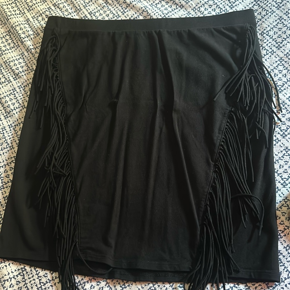 Mini skirt in time for the rodeo.